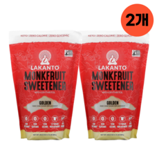 라칸토 Monkfruit 몽크푸르트 에리스리톨 나한과 추출물 대체 감미료 800g 2봉지, 2개
