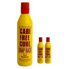 소프트신카슨 케어 프리 컬 스냅 백 컬 리스토어러, 3개, 237ml