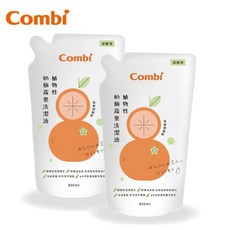 Combi康貝 奶瓶蔬果洗潔液 補充包800mlx2包【媽媽寶寶婦嬰用品】, 1個