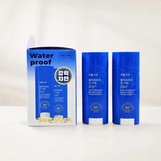 식물나라 워터프루프 선스틱 더블기획, 2개, 30g