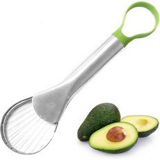 Benjiuun 과일 씨 제거기 아보카도 슬라이서 도구 3-in-1 스테인리스강 커터 피터 앤 필러 최고의 홀리데이 선물