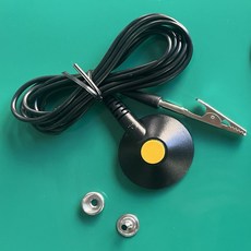 제전 매트 접지와이어 그라운드코드 접지코드 S타입, 1개