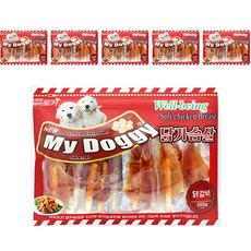 마이도기 강아지 건조간식, 닭갈비, 300g, 6개