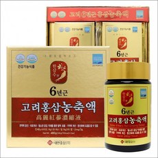 6년근 고려홍삼농축액100% 240gx2병 국산6년근홍삼농축액 항산화에도움줄수있음, 1개, 240g