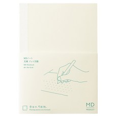 미도리 MD 프로덕트 A6 문고 노트, 도트 격자, 1개