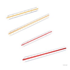 WSMALL 삼각스케일자 15CM/30CM 삼각자, 15cm - 저배율, 1개