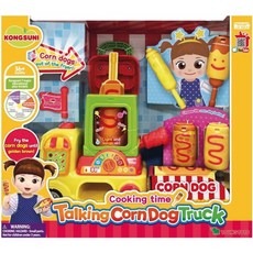 KONGSUNI 小荳娃娃 會說話的玉米熱狗車, 1個