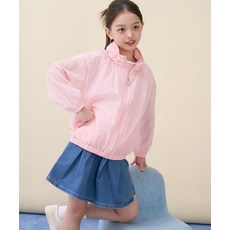 빈폴 BEANPOLE KIDS 여아 러블리 에어리 바람막이 점퍼 - 라이트 핑크 BI6339G02Y 411507