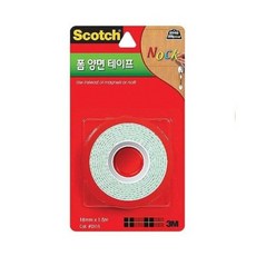 폼양면테이프(2115 18mmX1 5m) 1개 포장테이프 박스테이프 포장용품 966764