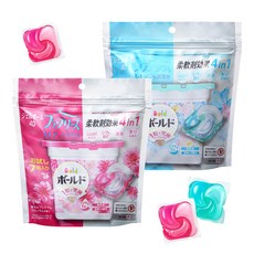 P&G香氛洗衣球, P&G洗衣球(7入)-牡丹花香 (粉), 1個