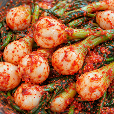[당일제조] 국산 전라도식 양파줄기김치 바로담근 신선한 맛, 1개, 1kg