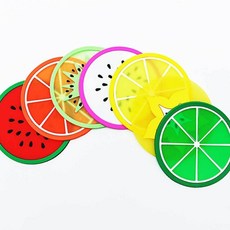 과일 실리콘 컵받침 컵받침대 모양 코스터 MCL