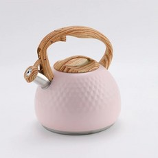 鳴笛燒水壺 - 德國304不鏽鋼大容量開水壺 (電磁爐/煤氣通用), 1個, 3升粉色（趣味款升級版）, 3升粉色（趣味款升級版）