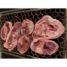 부처스리호 국내산 한돈 돼지 족구이 족발 구이 슬라이스, 1개, 500g
