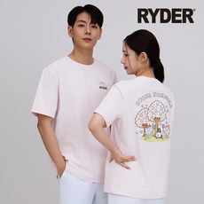 라이더 2026RC-7 남성 여성 배드민턴 티셔츠 반팔 오버핏