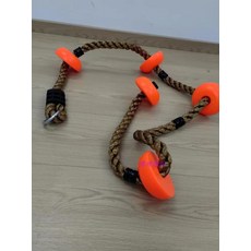 감각통합 그네 기구 실내놀이 접시 스윙 감각 훈련 놀이방, 1개, 그네 로프