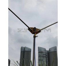 F 단파 안테나 V-바닥 필드 마운트용 포지티브 V 베이스 소켓은 삼각대 스레드에 연결., 02 No etal rod