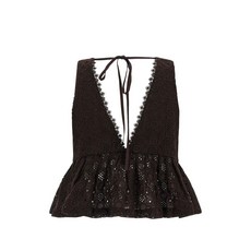 핀코 키어스텐 브로드리 앙글레즈 탑