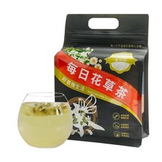 국화와 자스민 차 티백 25개 천연 국화 꿀떡잎차 비 GMO 프리 및 . 1팩 25봉지 진주, 3 Jin Ju Jasmine Tea, 1 Pack 25 Bags