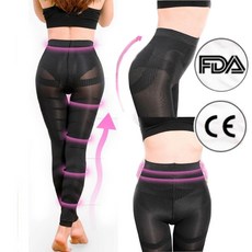 빅토리아 식약처허가 의료용 압박스타킹 종아리 허벅지 하지정맥류 스타킹, 1개, 팬티스타킹/허리 높이