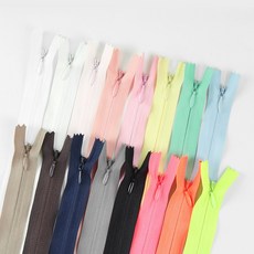 JSTrading 16인치 콘솔지퍼 숨은지퍼 (40cm), 1개, 07_스카이