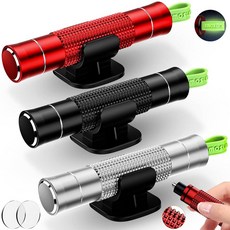 Smosun 안전 해머 - 물 속에서 안전한 해머 유리 브레이커 업그레이드된 미끄럼 방지 자동차 해머 안전벨트 커터 자동차 창문 브레이커 비상 탈출 도구 신차를 위한 안, 레드, 블랙, 실버