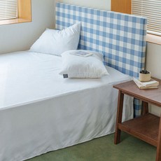 믹스앤매치 린 홑 매트커버 침대스커트 SS/Q 4컬러
