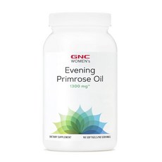 GNC 健安喜 女性晚安紅玫瑰油1300毫克軟膠囊, 90入, 1個, 197g