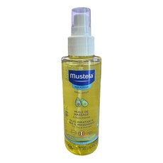 Mustela 寶寶按摩油 酪梨油配方 滋潤保濕 適用於嬰幼兒 100毫升, 1個