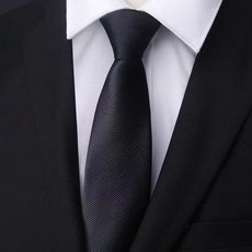 新郎領帶 藍色條紋 男士商務 正裝配件 斜紋設計 手打結 結婚用品 細版領帶 黑色款+黑細紋拉鍊+均碼