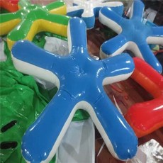 홈바운스 어린이 트램폴린 실내 및 실외 물 장난감 오션볼풀 대형 풍선 슬라이드 바운스, 작은불가사리, 1개