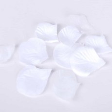 꽃잎컨페티 화이트 100장 플라워샤워조화