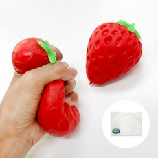 베이빈 크런치 슬랑이 말랑이, 2개, 75g, 딸기 2개, 75g, 딸기