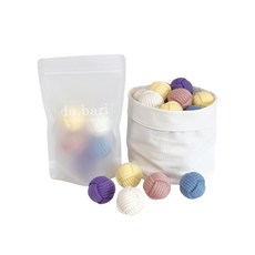 다바리스튜디오 국내제작 고양이 장난감 매듭공 세트 5개입, 1개