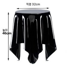 고스트테이블 마술 원형 매직 일루션 공중부양 모던 탁자 홀로그램 포커 탁자, 5. 블랙(소) 32x46cm, 1개