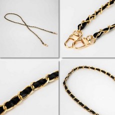 가방 체인줄 블랙 가방부자재 가방체인줄