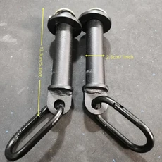 파워 케이지 스쿼트 랙 홈 체육관 액세서리/피트니스 장비용 스쿼트 랙 1인치 구멍이 있는 3X3 랙 부착용, 01 1 pair