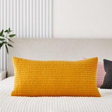 모던하우스 중앙로역점 히노끼 캔디드롭 줄누빔 피그먼트 편백베개 23x47 옐로우 CV0424025, 1개