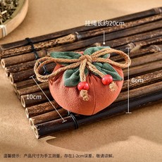 홍시 복주머니 용돈주머니 돌반지 설날 명절 추석 세뱃돈 조카선물 용돈선물, 주목 주사위, B, 1개