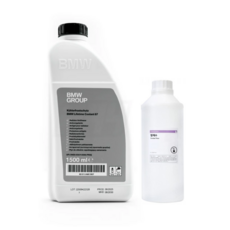 BMW MINI 순정 부동액 냉각수 파랑 정제수 세트, 2.5L, 1개