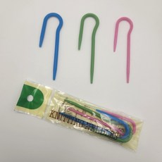 교차뜨기바늘 뜨개질 갈고리 꽈배기 바늘 3개 세트, 1개