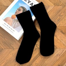 JPAR 남여공용 무압박 골지양말 블랙, 1개