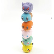 POKEMON 精靈寶可夢疊疊樂公仔盲盒，正版授權，Q版造型，盲袋轉蛋，疊疊樂玩法，激發無限想像。, 1個, 2代盲盒(單個)