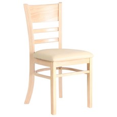 캐빈 원목 의자 2P, 내추럴_아이보리, 2개