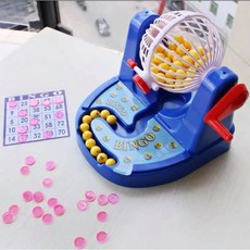 《菲比尋常》707-21搖獎機賓果遊戲，益智樂透開獎機，尾牙抽獎炒熱氣氛首選, 1個