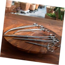 라세노 겸자가위 30cm 공예용커브가위, 일자형 30cm