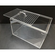 壓克力寵物飼養箱(加防水處裡)烏龜青蛙兩棲類飼養箱, 1個