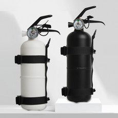 차랑용 가정용 미니 소형 분말 소화기 0.7kg 화이트, 1개, 상세페이지 참조