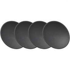 uxcell 스피커 먼지 캡 105mm41인치 직경 서브우퍼 종이 돔 코일 커버 4개