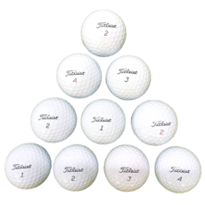 타이틀리스트 A+급30알 골프 로스트볼, 화이트, 1개입, 40개